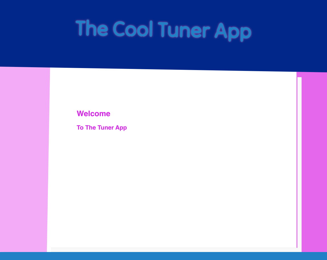 tuner-app-home-page